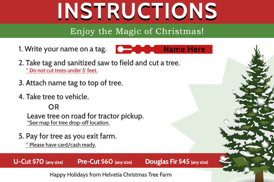 Helvetia Christmas Tree Farm Home