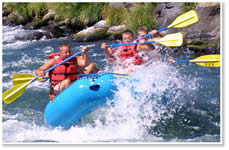 Rafting in Oregon